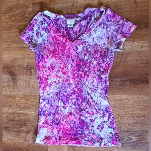 Pink and purple shirt